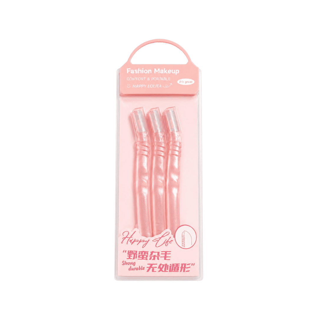 LMLTOP Fashion Makeup Comfort & Portable Happy Lolita Pink | أل ام أل توب شفرت تحديد الحواجب باللون الوردي