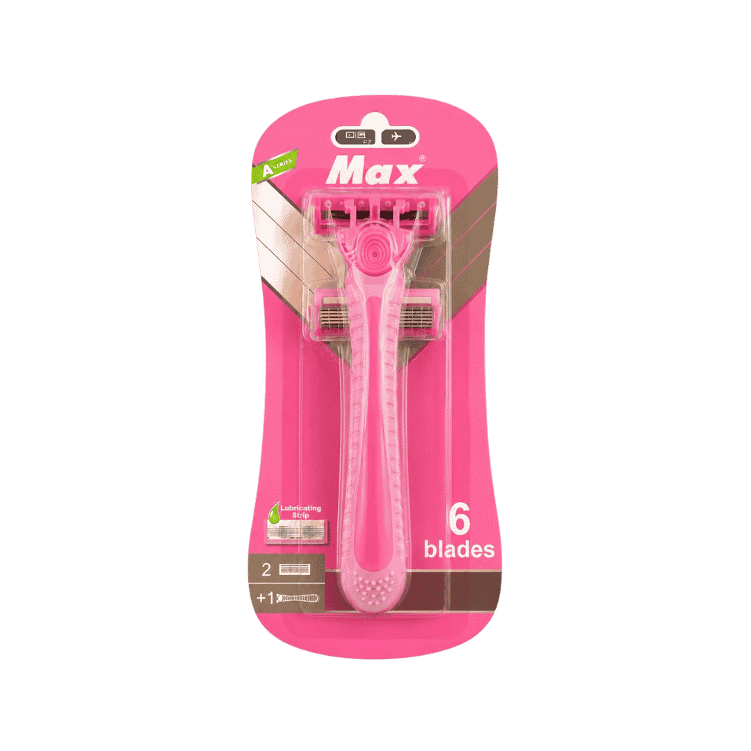 MAX 6 Blades 2 + 1 Refills | ماكس شفرات حلاقة