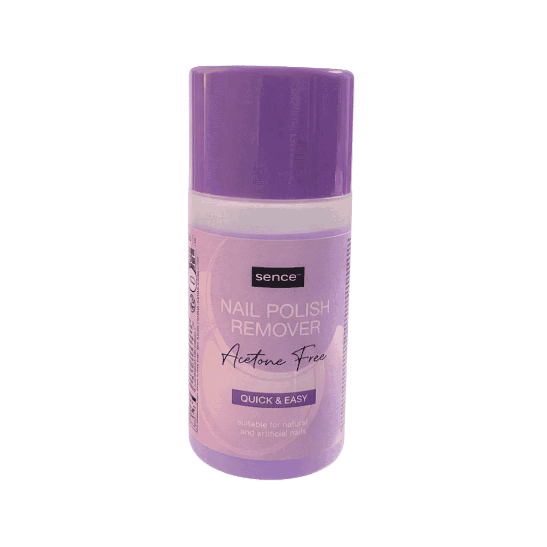 Sence Beauty Nail Polish Remover Acetone Free Basic - 150ml | سينس بيوتي مزيل طلاء أظافر خالي من الأسيتون - 150مل