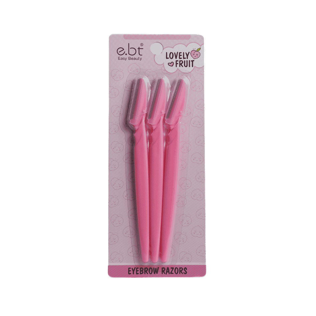 Easy Beauty Eyebrow Razors - 3 Pcs | ايزي بيوتي شفرات للوجه والحواجب - 3 قطع