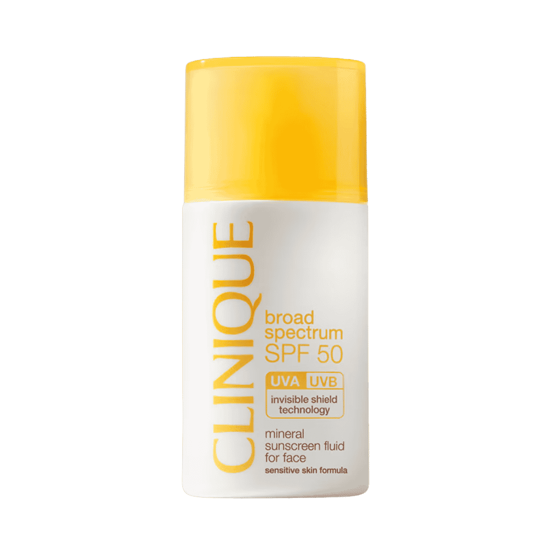 Clinique SPF 50 Mineral Sunscreen Fluid For Face - 30ml | كلينك واقي شمسي معدني سائل للوجه - 30 مل