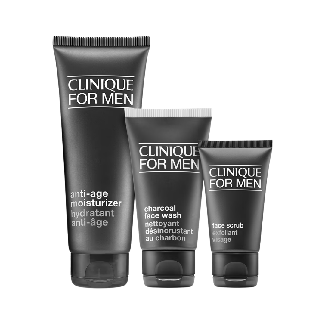 CLINIQUE THE AGE DEFENSE SYSTEM | كلينك مجموعة العناية اليومية للرجال
