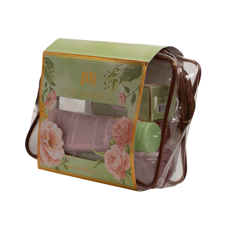 Pixi Rose Radiance Kit - 4pcs | بيكسي مجموعة العناية بالورد - 4 قطع