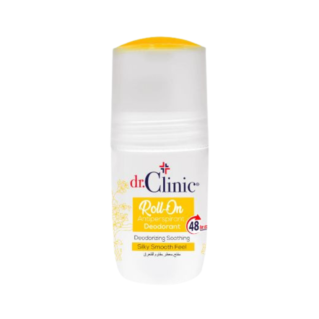 dr.Clinic Roll-On Antiperspirant Deodorant - 75ml | دكتور كلينك مزيل تعرق رول اون - 75 مل