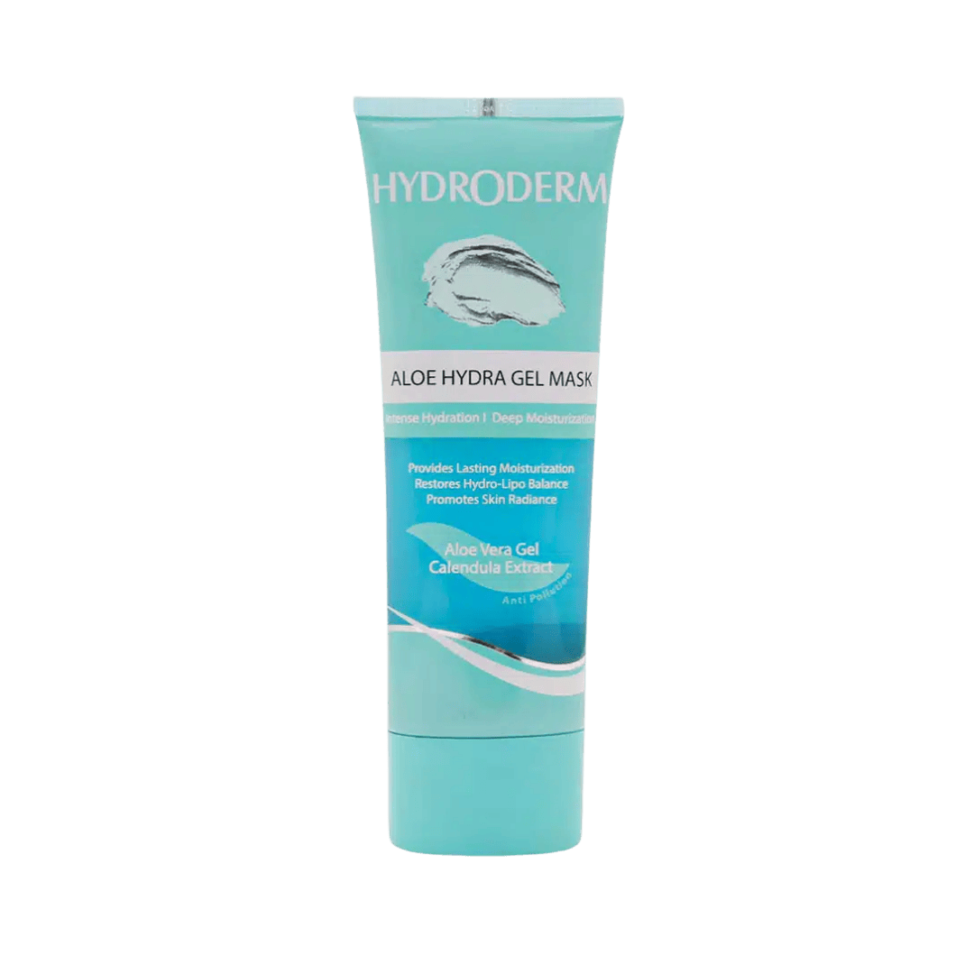 HYDRODERM Aloe Hydra Gel Mask - 100ml | هيدروديرم ماسك جل بالألوفيرا للوجه - 100 مل