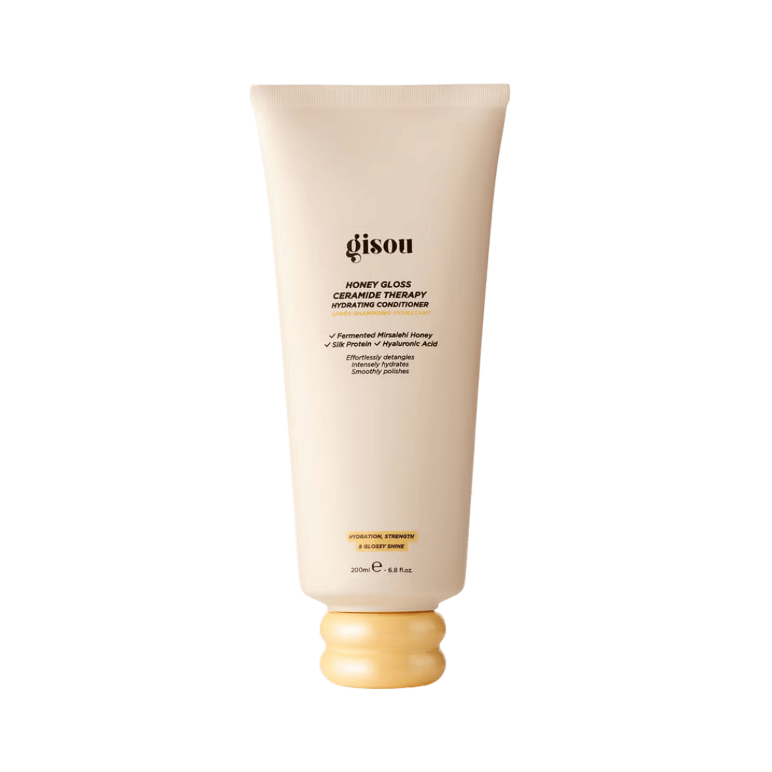 Gisou Honey Gloss Ceramide Therapy Hydrating Conditioner - 200ml | جيسو بلسم للشعر مرطب هاني غلوس بالسيراميد - 200 مل