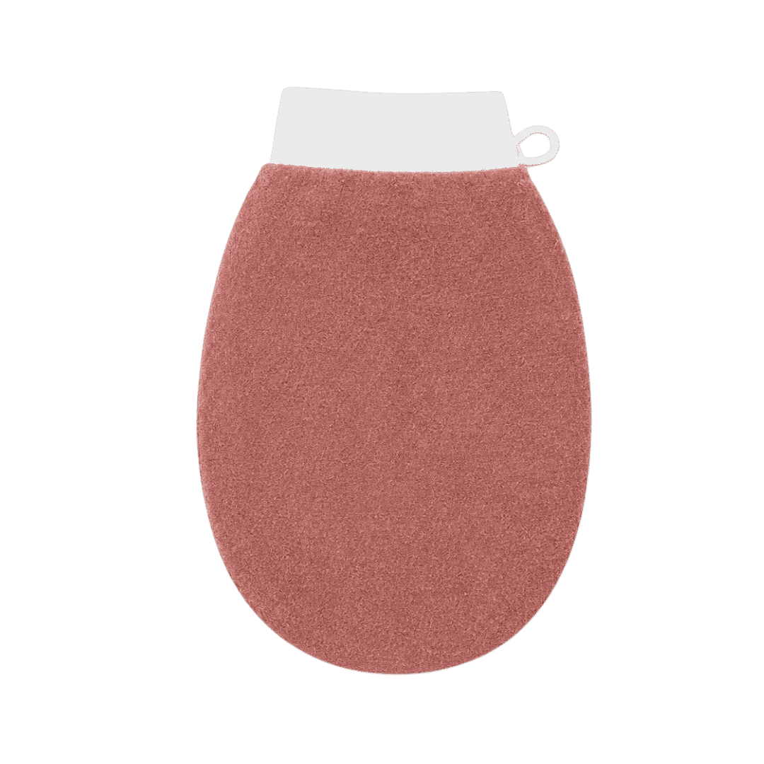 CELIA Moroccan Exfoliating Glove - Light Pink | سيليا قفاز لتقشير الجسم - وردي فاتح