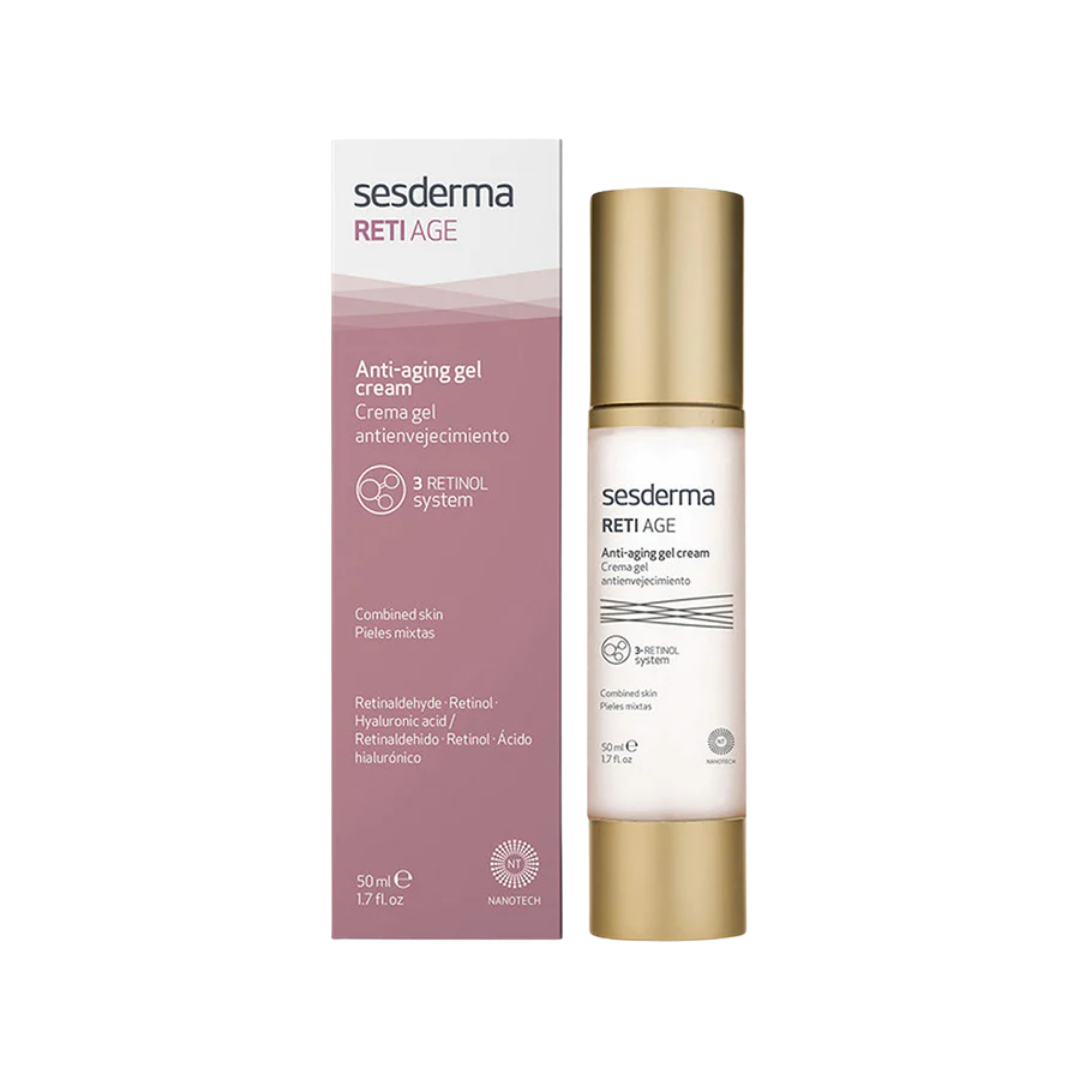 Sesderma Reti Age Anti Aging Gel Cream - 50ml | سيسديرما كريم جل ريتينول مضاد للتجاعيد - 50 مل