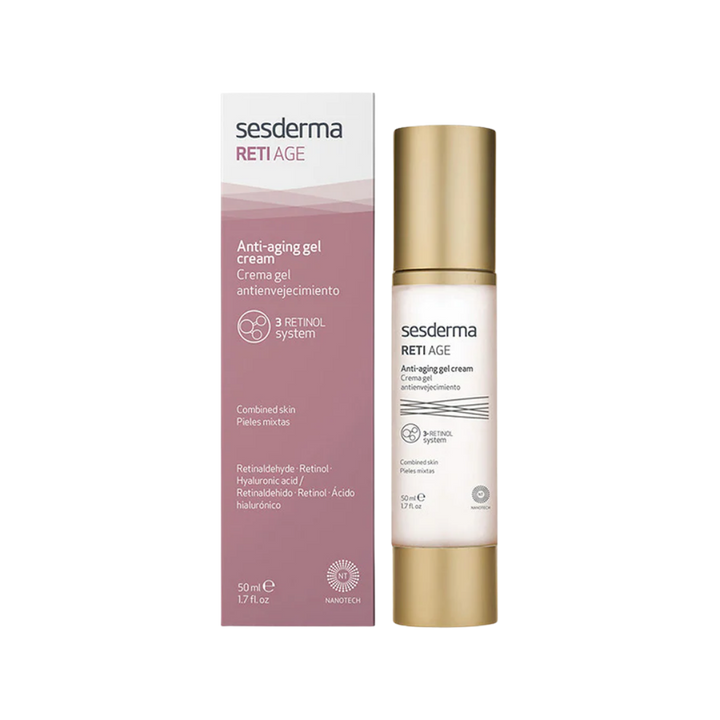 Sesderma Reti Age Anti Aging Gel Cream - 50ml | سيسديرما كريم جل ريتينول مضاد للتجاعيد - 50 مل