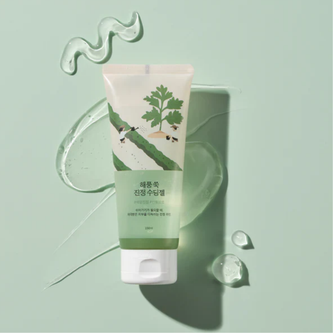 ROUND LAB Mugwort Calming Soothing Gel - 150ml  | راوند لاب جيل مهدئ ومرطب - 150 مل