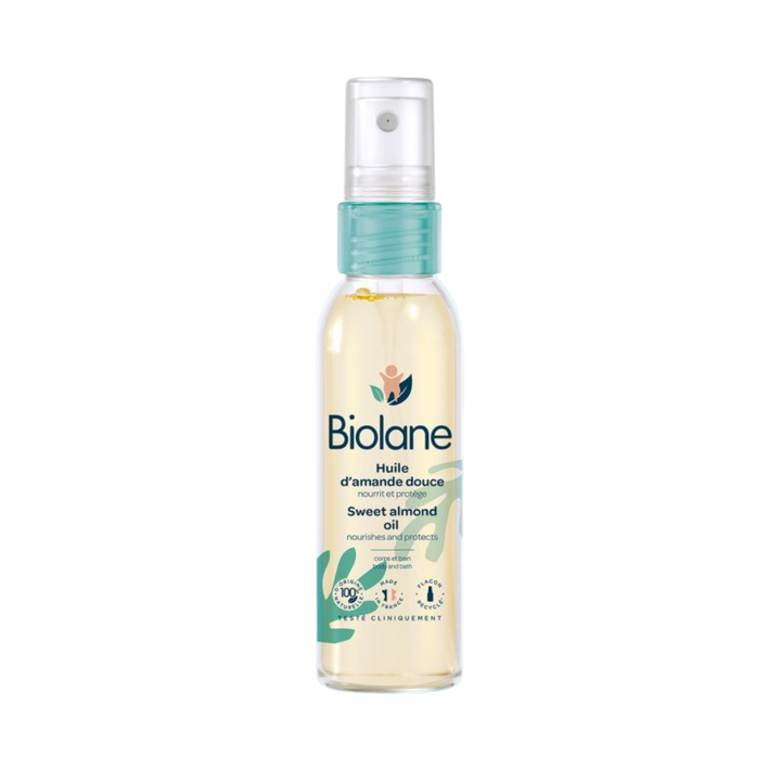 Biolane Oil Sweet Almond - 75ml | بايولان زيت اللوز الحلو للأطفال - 75 مل