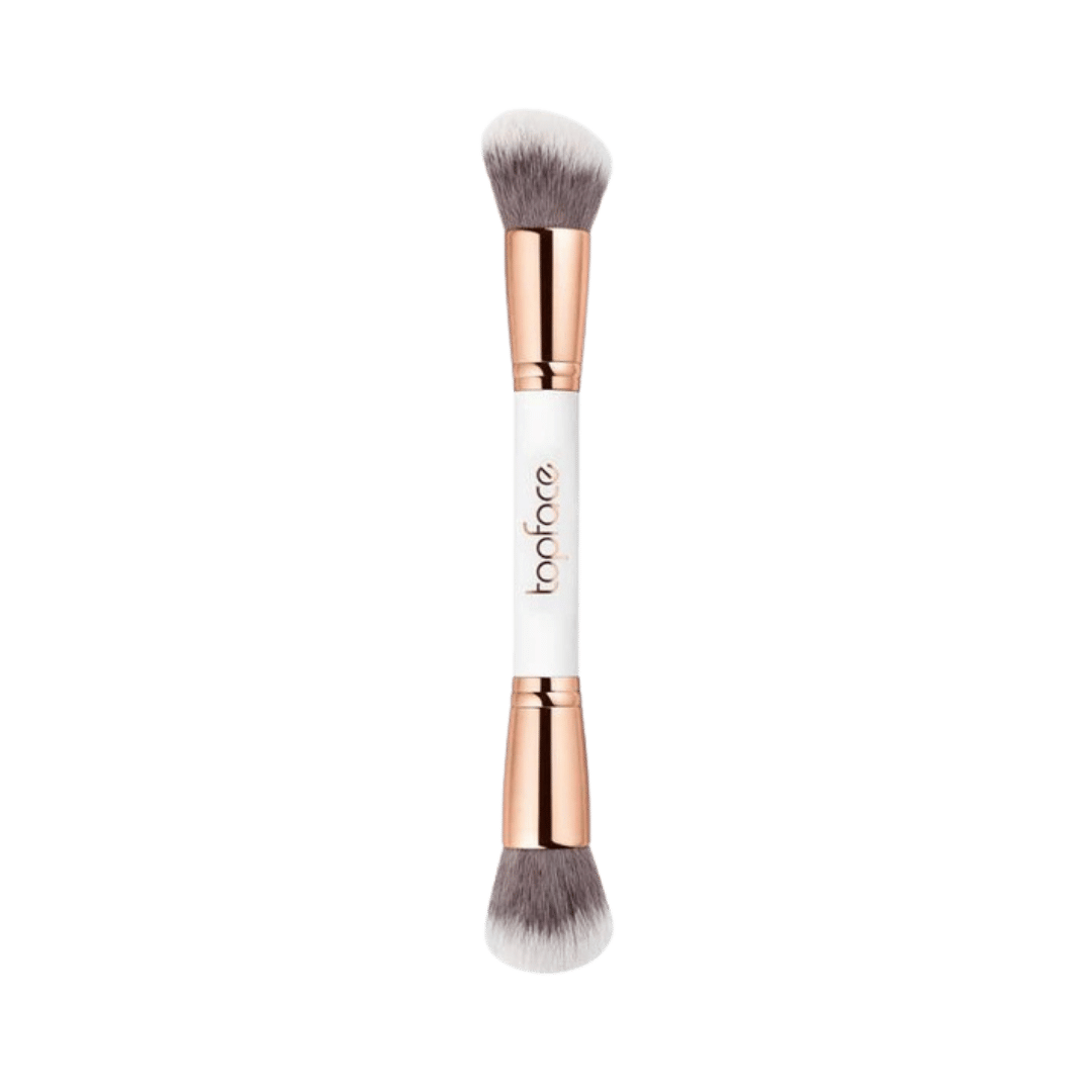 Topface Blush Brush Pro Dual Ended Cheek Brush F29 | توب فيس فرشاة مكياج مزدوجة f29
