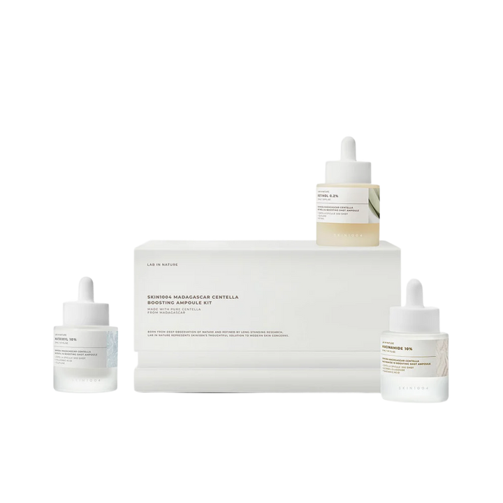 Skin1004 Madagascar Centella Boosting Ampoule Kit | سكين1004 مجموعة سيرومات للوجه