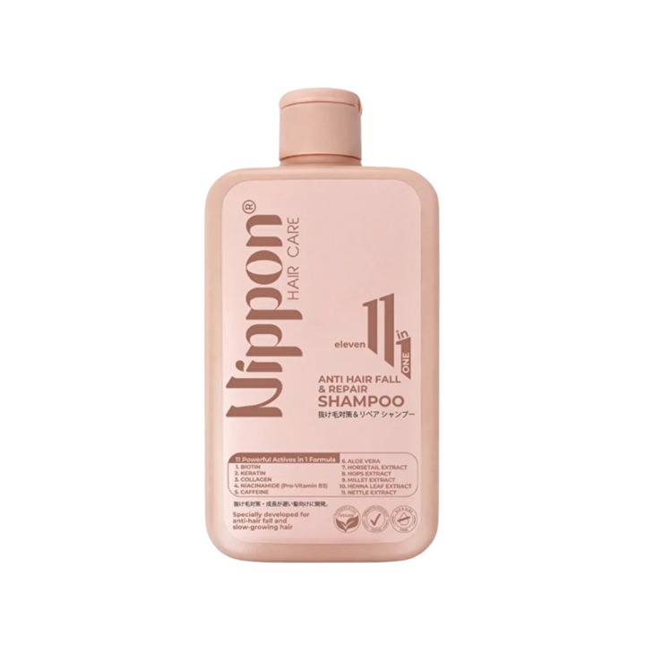 Nippon Hair Care Anti Hair Fall & Repair Dandruff Shampoo - 400ml | نيبون شامبو مضاد لتساقط الشعر - 400مل