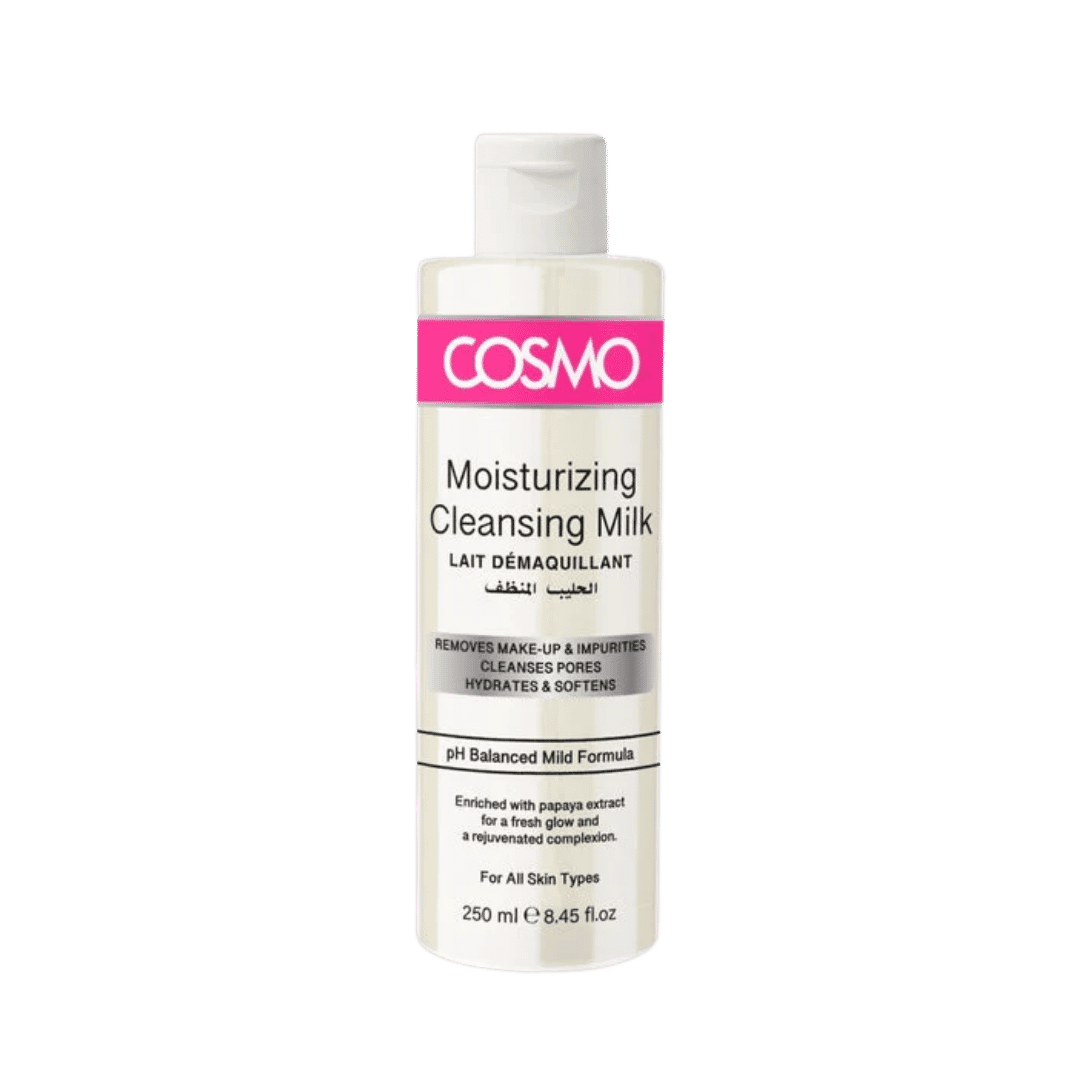 Cosmo Moisturizing Cleansing Milk - 250ml | كوزمو حليب تنظيف للوجه مرطب - 250مل