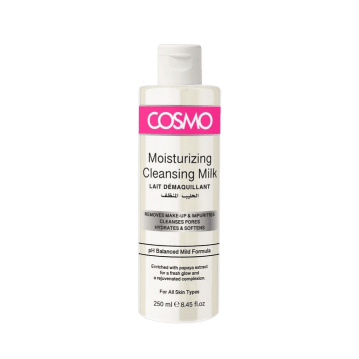 Cosmo Moisturizing Cleansing Milk - 250ml | كوزمو حليب تنظيف للوجه مرطب - 250مل