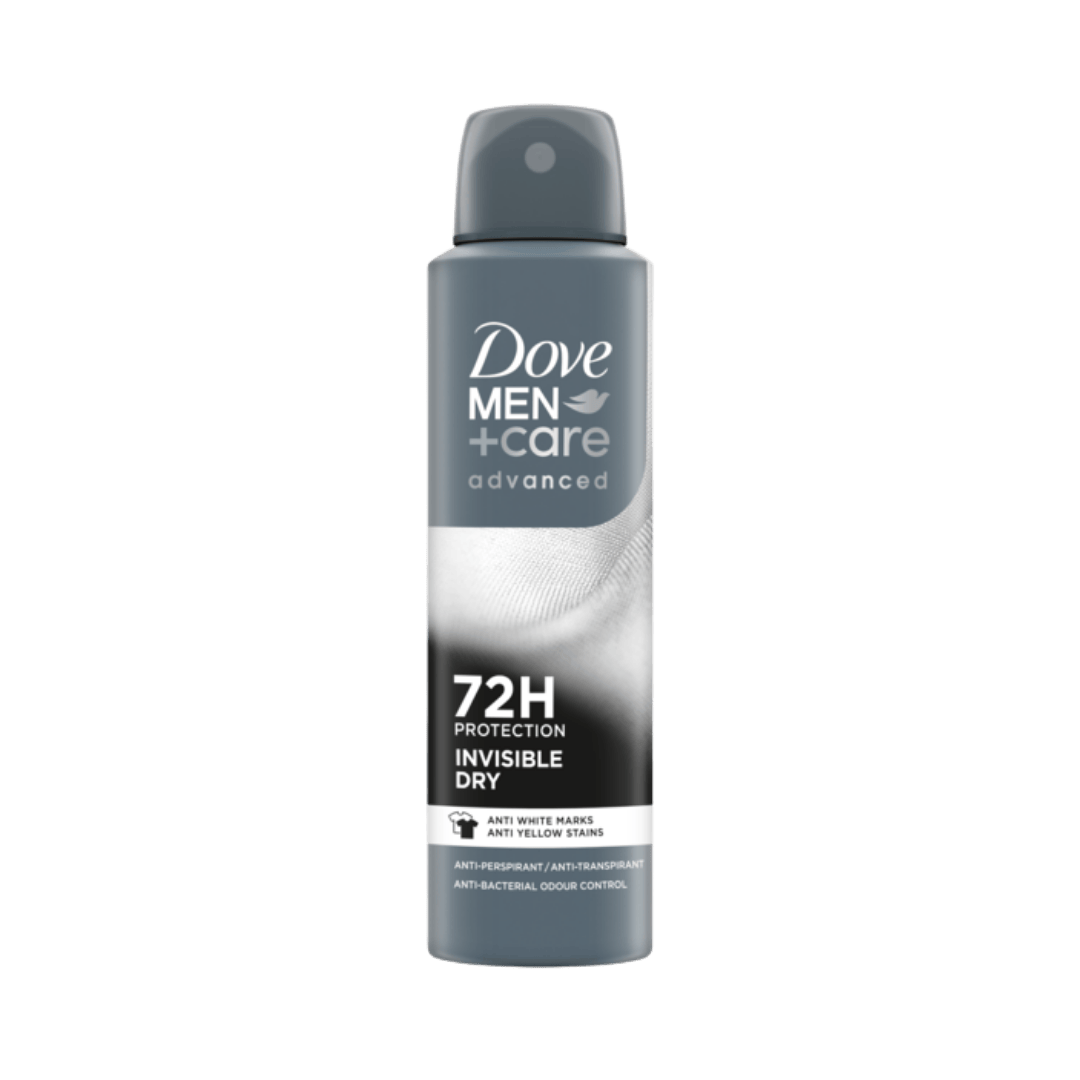 Dove Meen + Care Advanced 72 H Invisible Dry - 250ml | دوف مزيل تعرق للرجال - 250مل