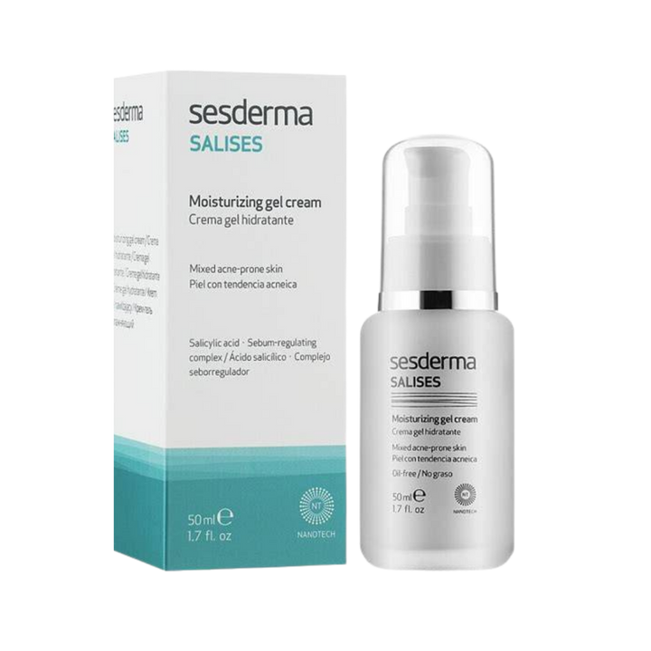 Sesderma Salises Facial Mosturising Gel Cream - 50ml | سيسديرما مرطب جل للوجه - 50 مل