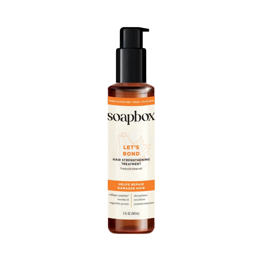 Soapbox Let's Bond Hair Treatment with Collagen Peptides - 147ml | سوب بوكس سيروم الشعر بالكولاجين والببتيدات - 147 مل