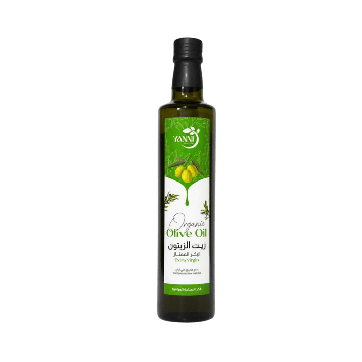 YANNI Organinc Olive Oil - 500ml - 500ml | ياني زيت زيتون عضوي - 500مل