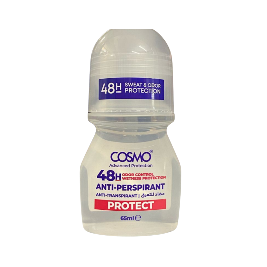 COSMO Anti-Perspirant 48h Protect - 65ml | كوزمو مزيل تعرق رول اون - 65 مل