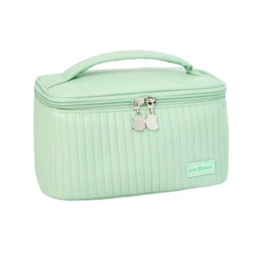 WASHBAG Toast Cosmetic Bag Green | ووش باغ حقيبة مكياج باللون الاخضر