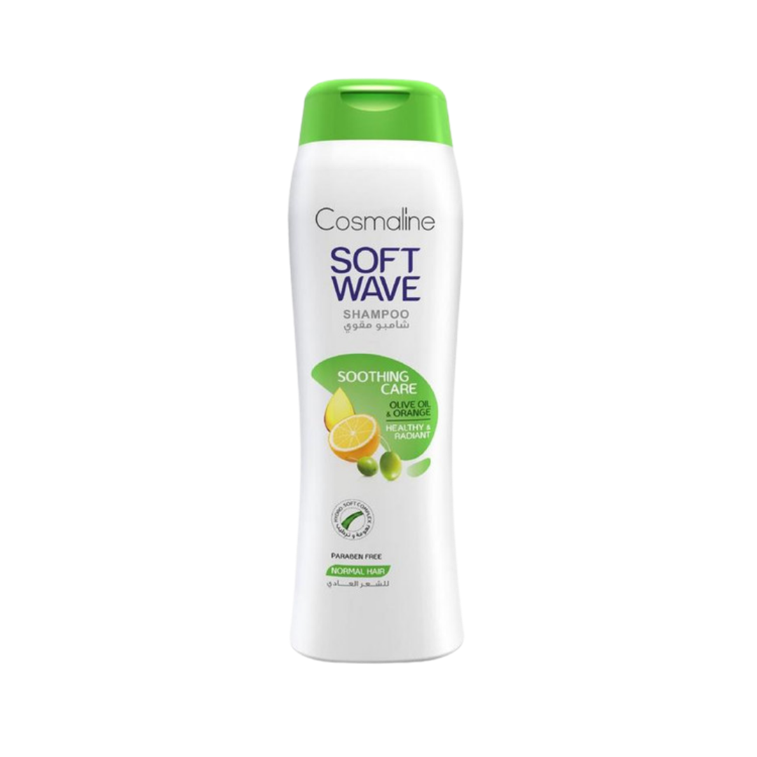 Cosmaline Soft Wave Soothing Care Normal Hair Shampoo -  400ml |كوزمالين
