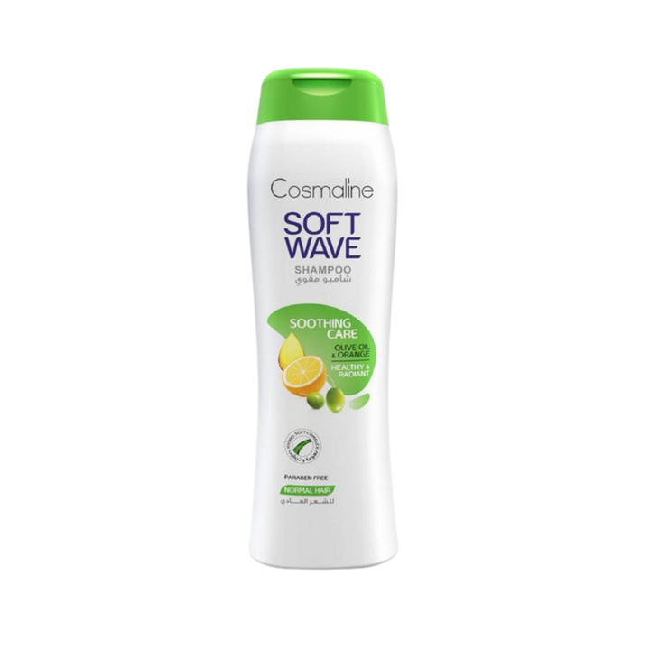 Cosmaline Soft Wave Soothing Care Normal Hair Shampoo -  400ml |كوزمالين