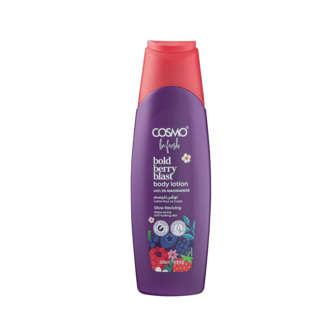 Cosmo Bold Berry Blast Body Lotion - 500ml | كوزمو لوشن للجسم بولد بيري - 500مل