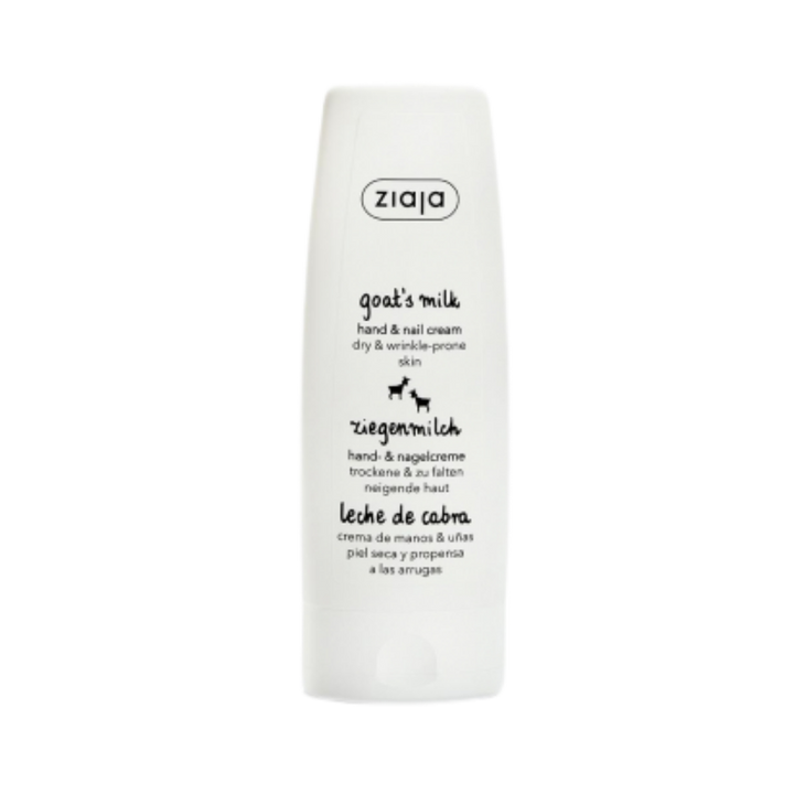 ziaja goats MilkHand & Nail Cream Ziegenmilch Hand- & Nagelcreme - 80ml | جايا كريم لليدين والاضافر بخلاصة حليب الماعز - 80 مل