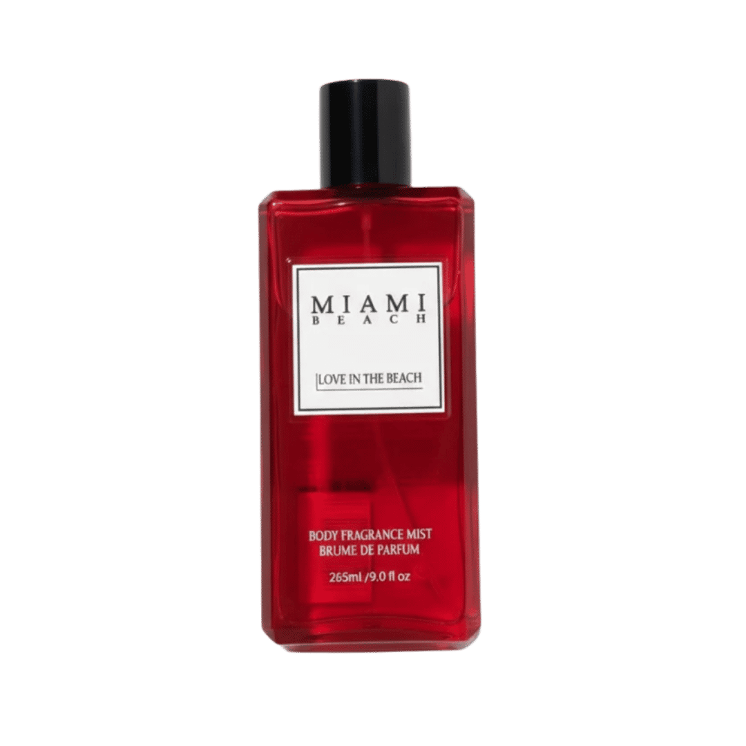MIAMI BEACH BODY MIST LOVE IN THE BEACH - 265ml | ميامي بيتش ميست للجسم لوف ان ذا بيتش - 265مل
