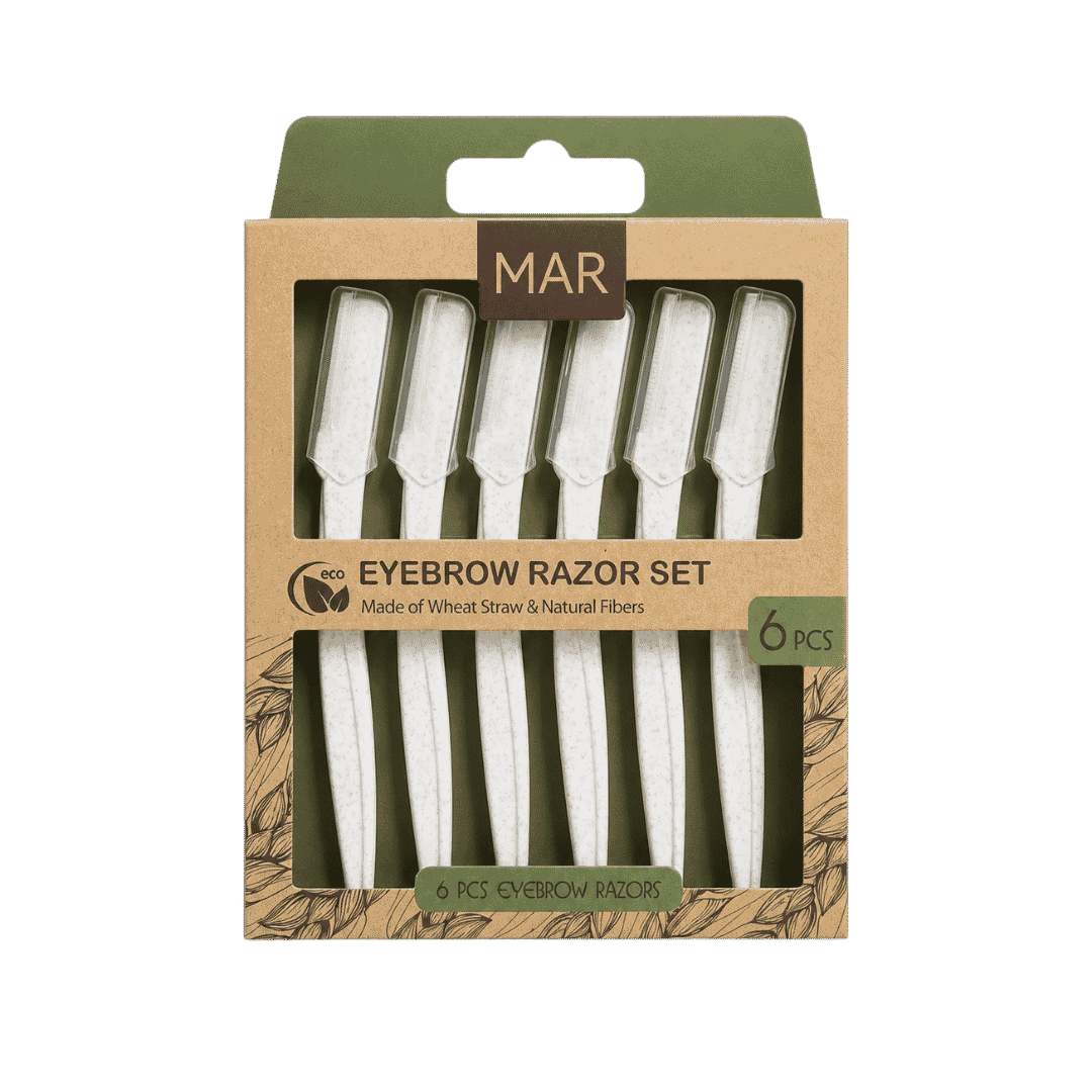 MAR Eyebrow Razor Set 6 Pcs | مار مجموعة شفرات حواجب