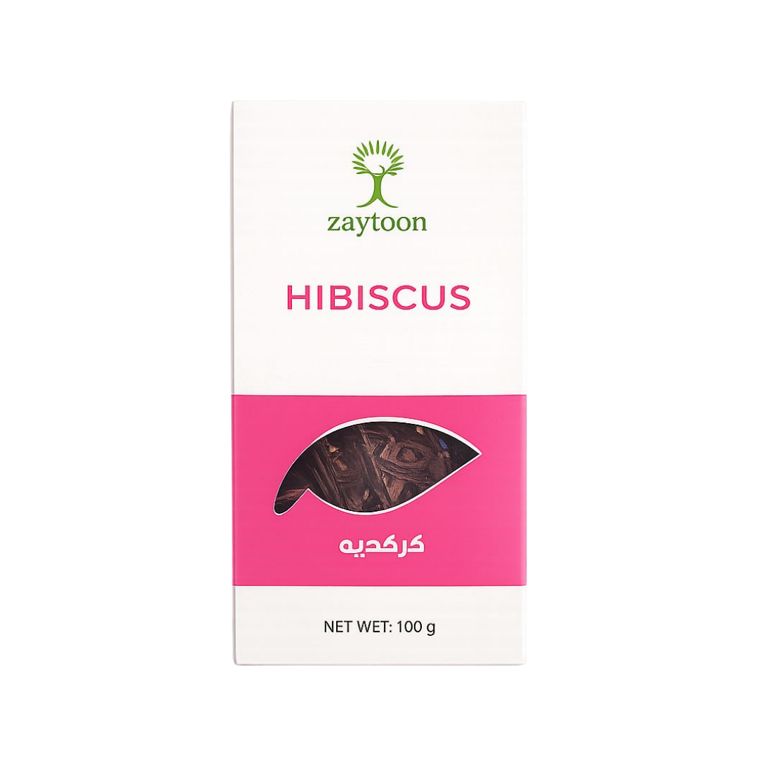 Zaytoon Hibiscus - 100g | زيتون اوراق الكركديه - 100 غ