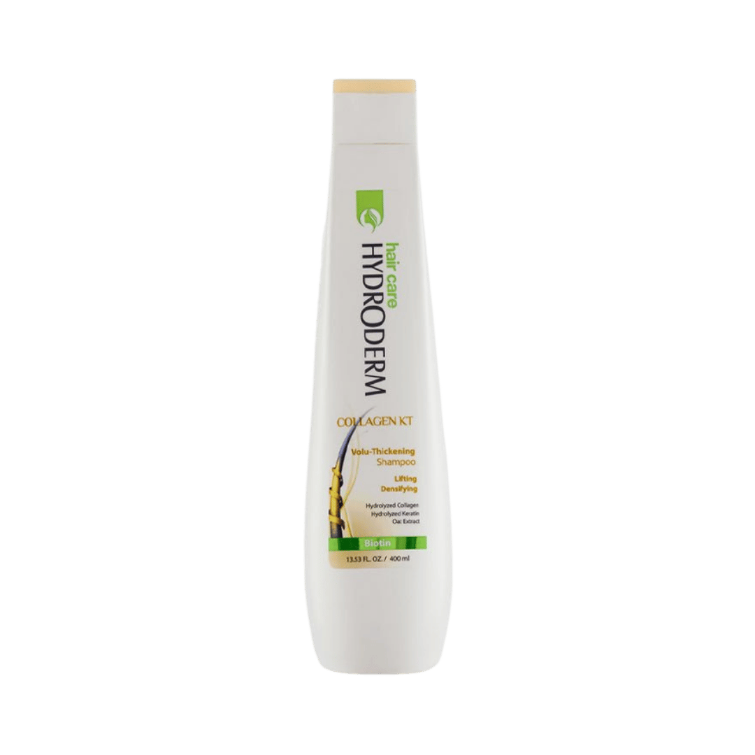 HYDRODERM Keratin Collagen Hair Volumizing Shampoo - 400ml | هيدروديرم شامبو لتكثيف الشعر - 400 مل
