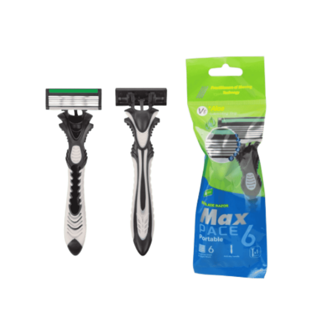 Max Aloe Six Blade Raxor Pace 6 | ماكس شفرة حلاقة سداسية الشفرات