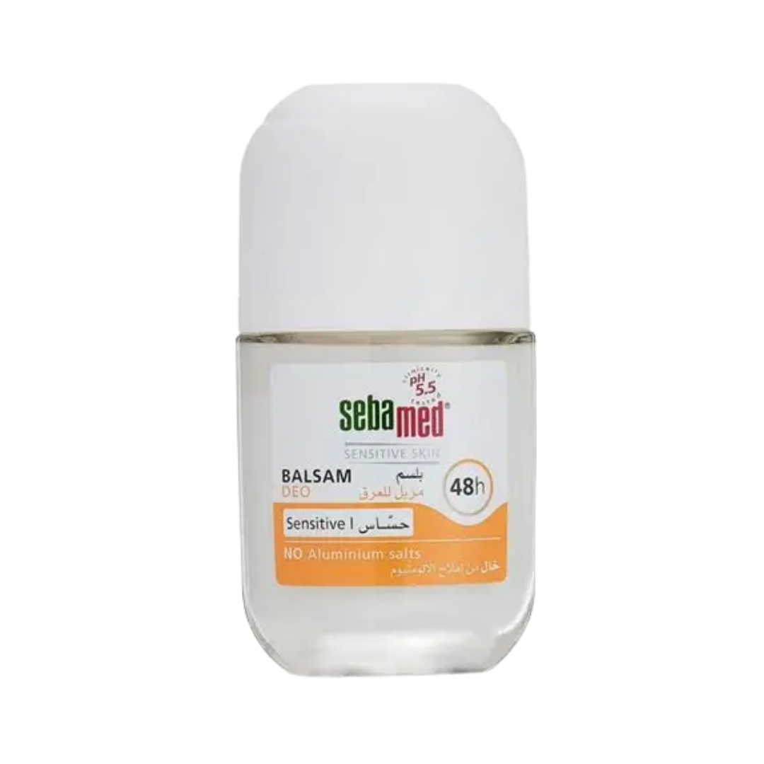 Sebamed Sensitive Deo Roll-On Balsam - 50ml | سيباميد مزيل تعرق رول للبشرة الحساسة - 50 مل
