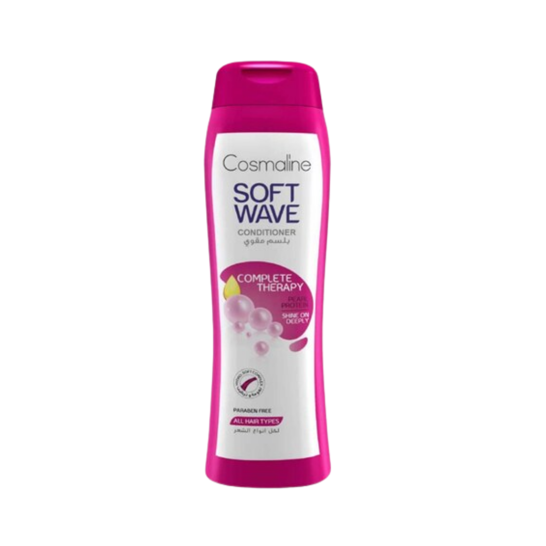 COSMALINE Soft wave Conditioner For All Hair Types - 400ml | كوزمالين بلسم لجميع أنواع الشعر - 400 مل