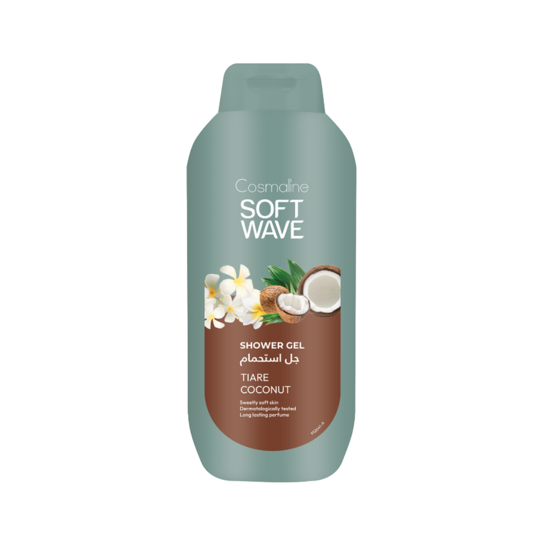 COSMALINE Shower Gel Tiar Coconut - 650ml | كوزمالين جل استحمام بجوز الهند - 650 مل