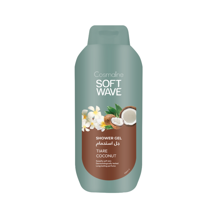 COSMALINE Shower Gel Tiar Coconut - 650ml | كوزمالين جل استحمام بجوز الهند - 650 مل