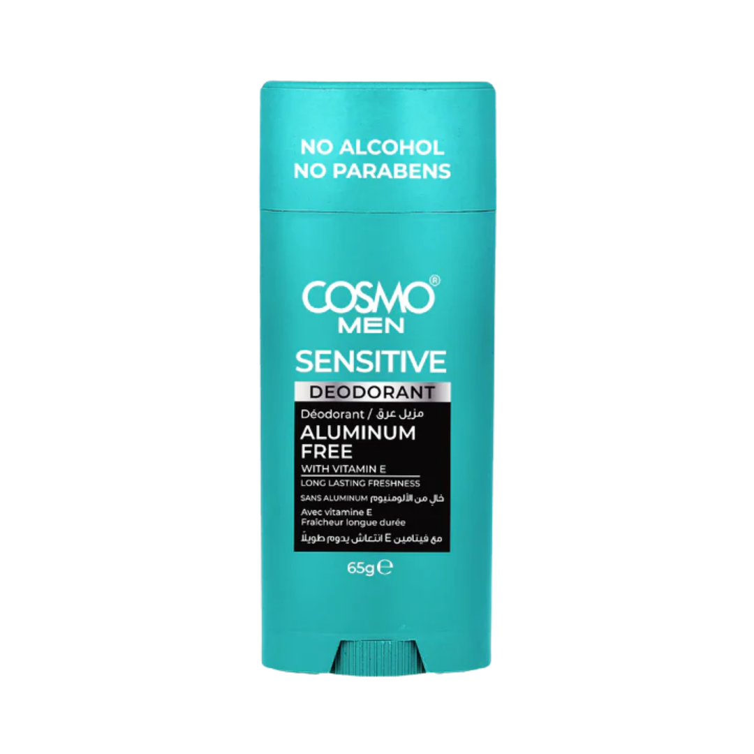 COSMO Men Sensitive Deodorant - 65 g  | كوزمو مزيل تعرق للرجال - 65 غرام‏