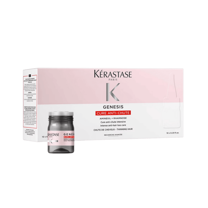 Kérastase Genesis Cure Anti-Chute Ampoules +Rhamnose - 10 x - 6ml | كيراستاس جينيسيس كيور أمبولات مكثفة لمكافحة تساقط الشعر - 10 × 6 مل