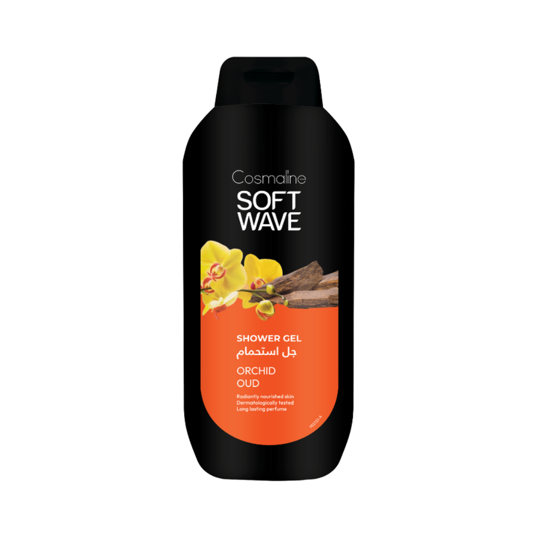 COSMALINE Shower Gel Orchid Oud - 650ml | كوزمالين جل استحمام بالعود و الاوركيد - 650 مل