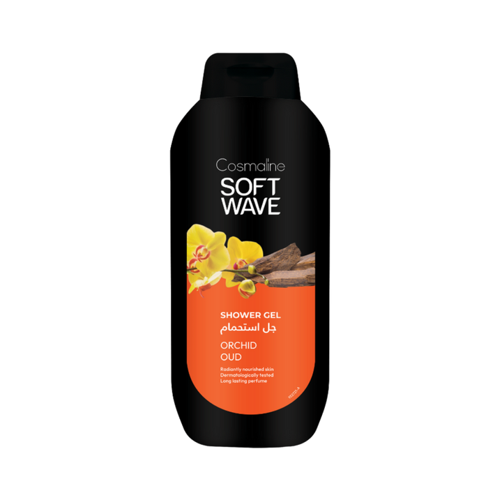 COSMALINE Shower Gel Orchid Oud - 650ml | كوزمالين جل استحمام بالعود و الاوركيد - 650 مل
