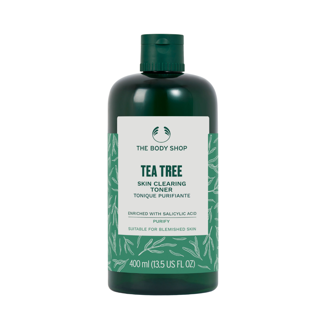 The Body Shop Tea Tree Skin Clearing Toner - 400ml | ذا بودي شوب تونر بخلاصة شجرة الشاي - 400 مل