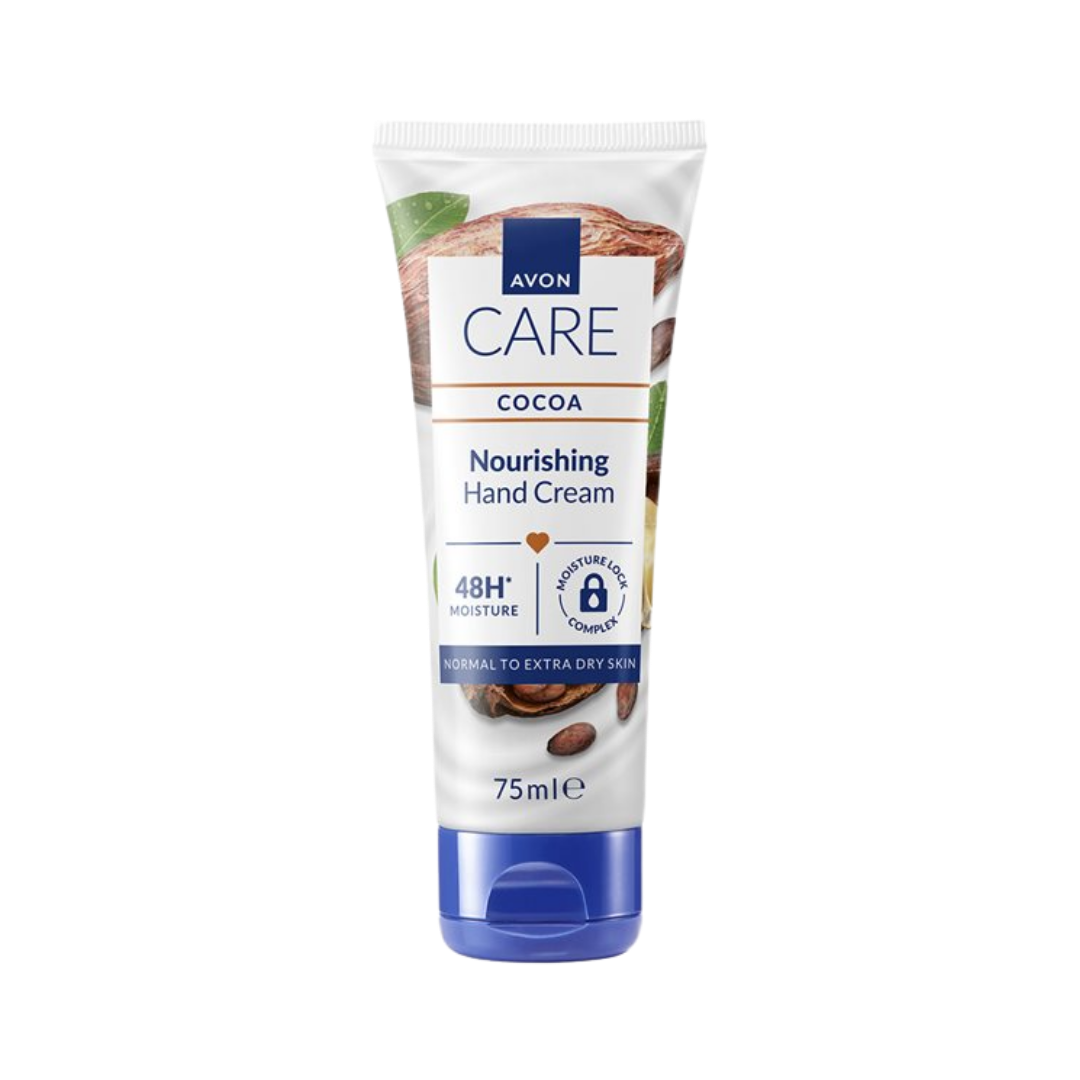 AVON Cara Coca Nourishing Hand Cream - 75ml | افون كريم لليدين بزبدة الكاكاو - 75 مل