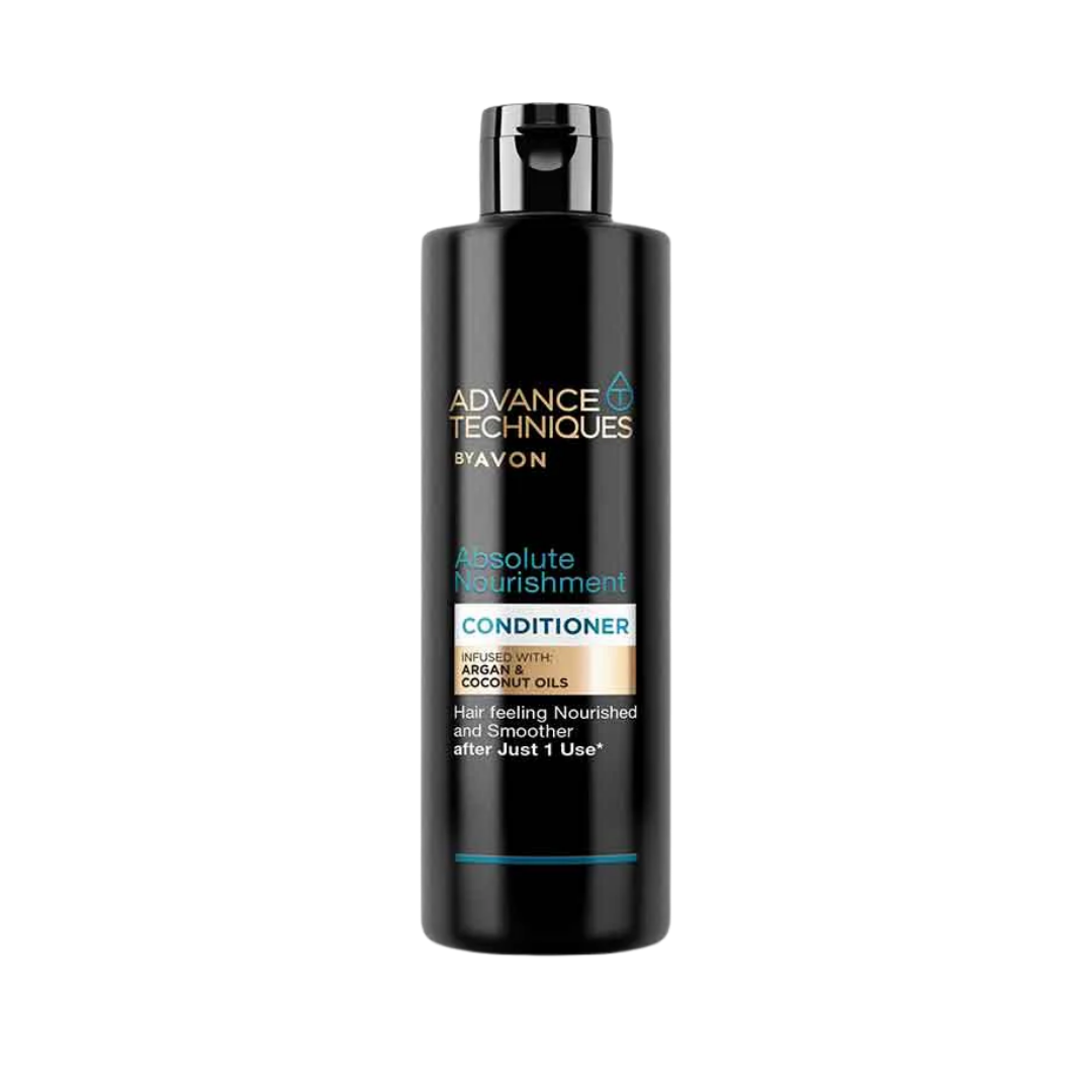 Avon Advanced Techniques Absolute Nourishment Argan Oil Conditioner - 250ml | افون بلسم للشعر مغذي بزيت الارجان - 250 مل