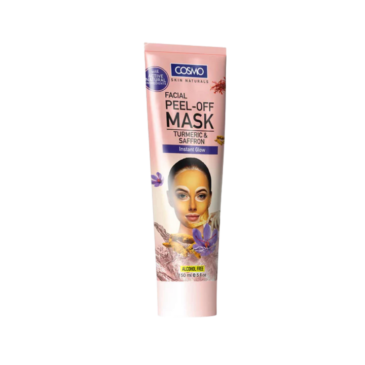 COSMO Facial Peel-off Mask Turmeric & saffron - 150ml | كوزمو قناع مقشر بالكركم و الزعفران - 150 مل
