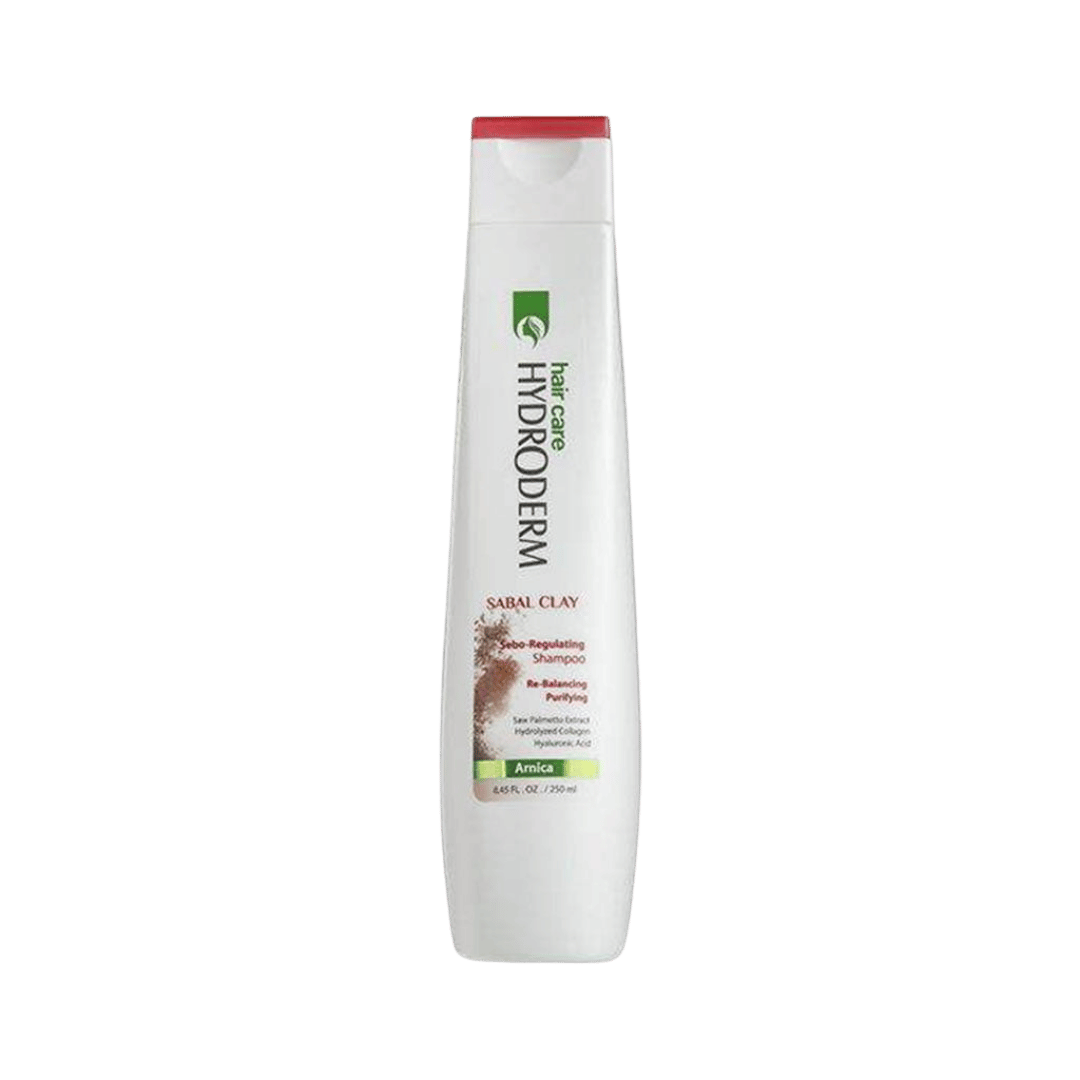 HYDRODERM clay shampoo for oily hair - 400ml | هيدروديرم شامبو منقي بالطين للشعر الدهني - 400 مل