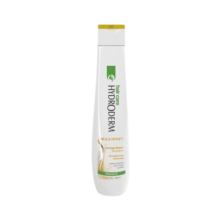 HYDRODERM milk and honey restorative shampoo - 400ml | هيدروديرم شامبو مرمم للشعر بالعسل و الحليب - 400 مل