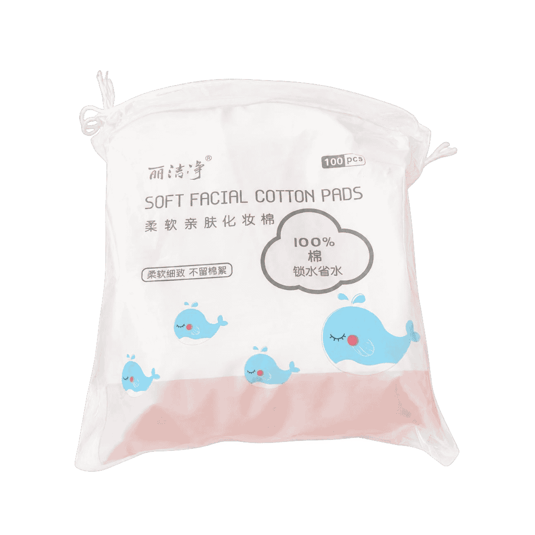 Tools & Cases soft facial cotton pads - 100 Pcs | وسادات قطنية للبشرة